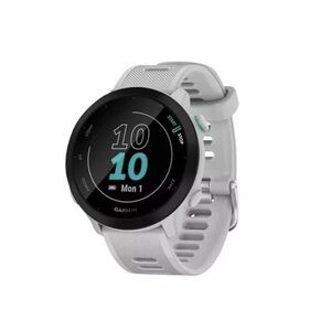 🆕 Garmin Forerunner 55 - White - Silicone Band - Display 1.04” - Bluetooth
